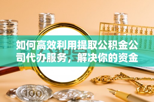 海西如何高效利用提取公积金公司代办服务，解决你的资金难题